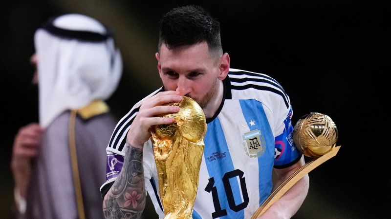 Siêu sao bóng đá Lionel Messi và chức vô địch World Cup 2022. Siêu sao bóng đá Lionel Messi và chức vô địch World Cup 2022.